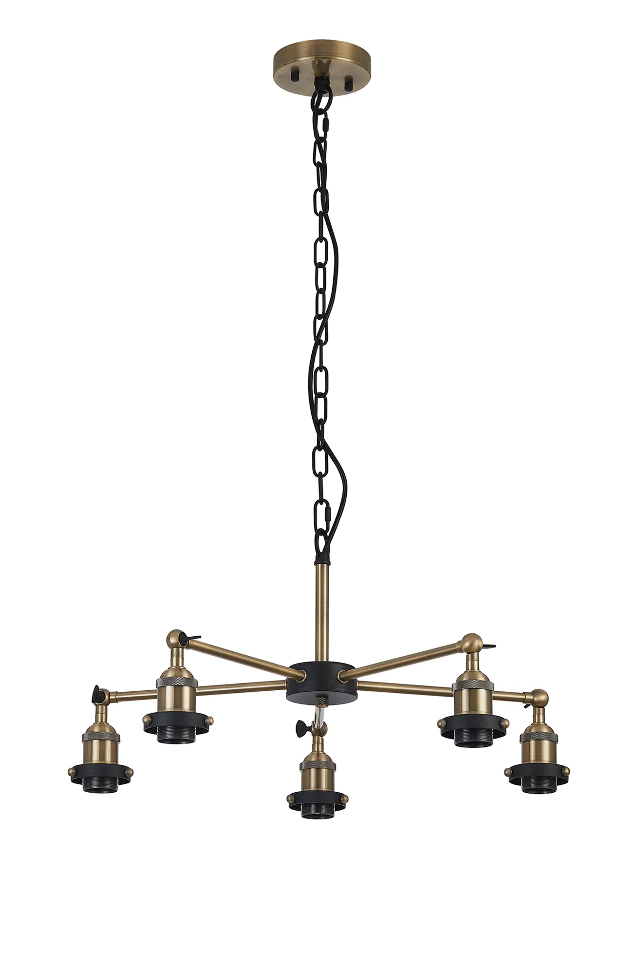 Dreifa Curved Ceiling Lights Deco Multi Arm Fittings